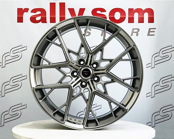 Jogo de Roda Hanôver Cromo Look 5x112 - 20x8,5 Offset 40 (Nv)