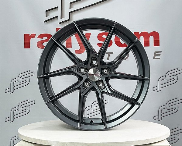 Jogo de Roda Tiffando Grafite 5x114 - 18x8,0 Offset 35  (Nv)