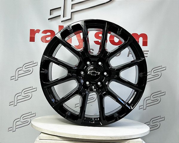 Jogo de Roda GMC Preta 6x139 - 22x9,5 Offset 20 (Nv)