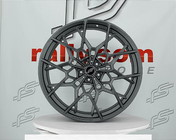 Jogo de Roda RS aplicação Bmw M760E Desing Grafite 5x112 - 22x8,5 e 22x9,5 Offset 25 e 35 (Nv)