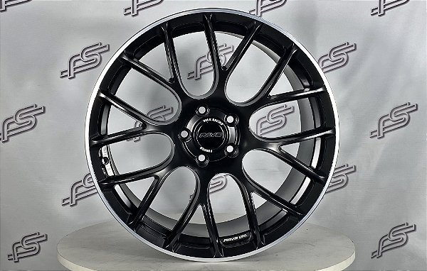 Jogo De Rodas Rays Wheels Eng. Volk Racing Preto 5x120 - 19x8,5 e 19x9,5