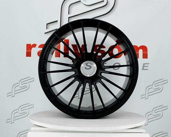 Jogo de Roda Porsche 992 Forged Preta Center Lock - 20x9 e 21x11 Offset 41 e 67 (NV)