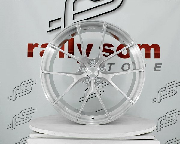 Jogo de Roda Raw Wheels Aço Escovado 5x112 - 20x10 e 20x11 Offset 12 e18 (Nv)