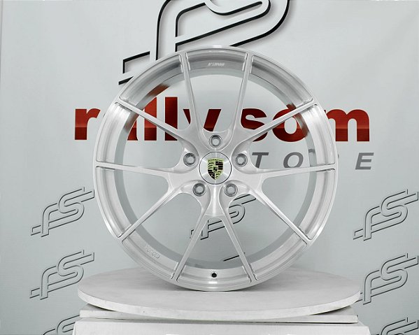 Jogo de Roda Raw Wheels Aço Escovado 5x130 - 20x8,5 e 21x11,5 Offset 53 e 58  (Nv)