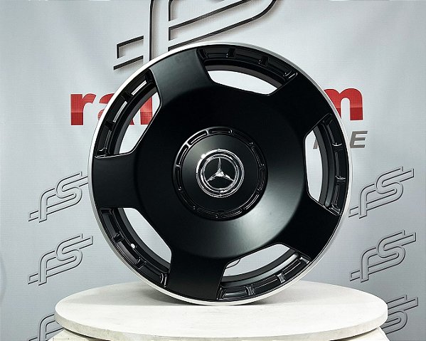 Jogo de Roda Mercedes Maybach Preta 5x112- 22x10  Offset 42 (Nv)