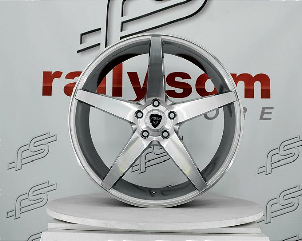 Jogo de Roda Vittoria Miami Prata 5x112 - 20x8,5 Offset 35 (Nv)