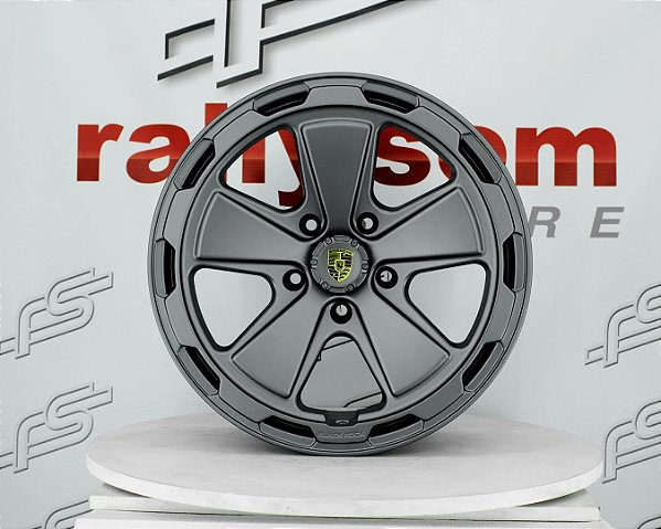 Jogo de Roda Cayenne Off-Road Summit Grafite 5x130 - 18x8 Offset 20 (Nv)