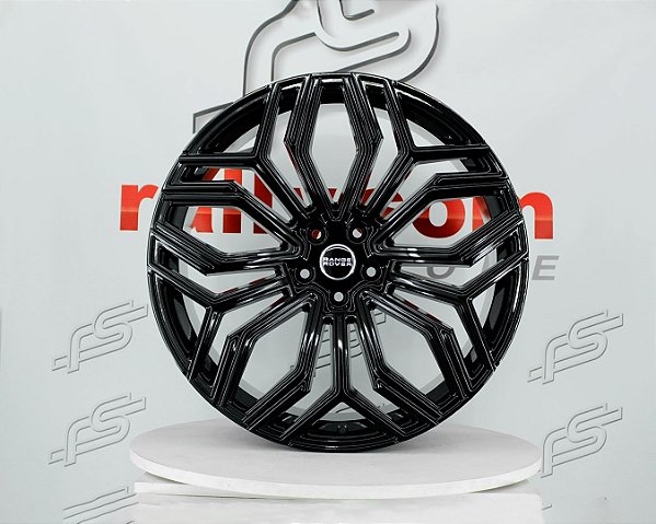 Jogo de Roda Land Rover Velar Preto 5x120 - 23x10 Offset 40 (Nv)