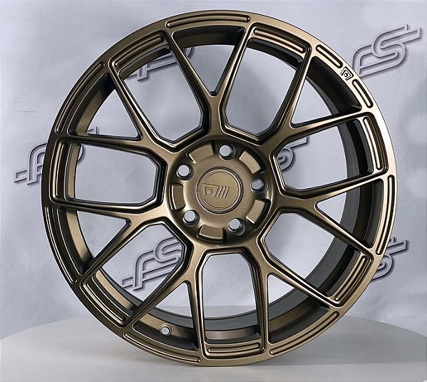 Jogo de Roda Motegi MR 147 cm7 Bronze 5x114- 18x9,5 Offset 35 (Nv)
