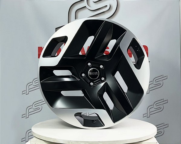 Jogo de Roda Range Rover TYPE 33 Preto Borda Diamantada  5x120 - 23x9,5 Offset 42 (Nv)