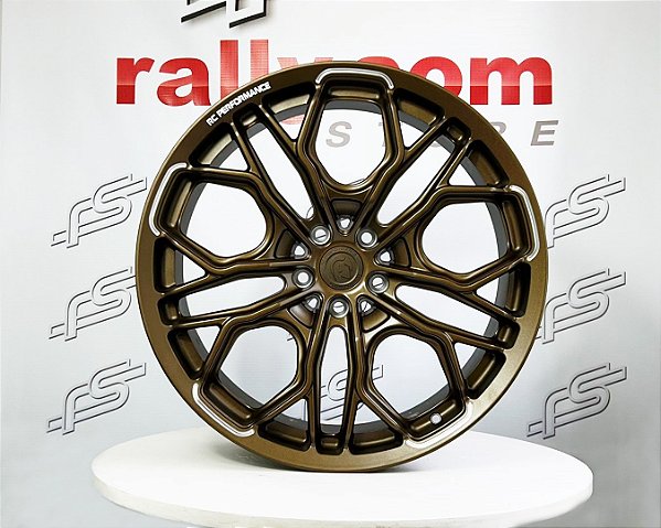 Jogo de Roda RC Performace ART727 Bronze Semi Brilho - 20x8,5  5x113 Offset 35 (Nv)