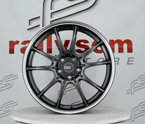 Jogo de Roda Motegi MR 152 Grafite 5x114 - 19x8,5  Offset 35