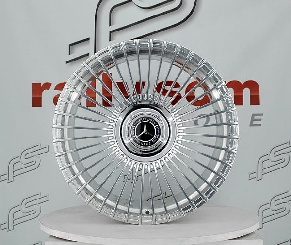Jogo de Roda Mercedes  C-63 Polida  5x112 - 20x9 e 20x10,5 Offset 36 e 43  (NV)