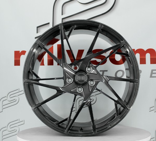 Jogo de Roda Corvette Grafite 5x120 - 20x9 e 21x12 Offset 48 e 59 (NV)