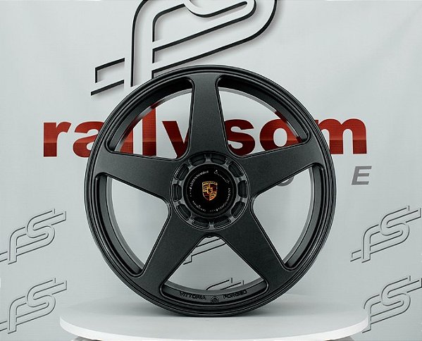 Jogo de Roda Porsche 911/992 Grafite 5x130 - 20x8,5 e 21x11,5 Offset 50 e 79  (NV)