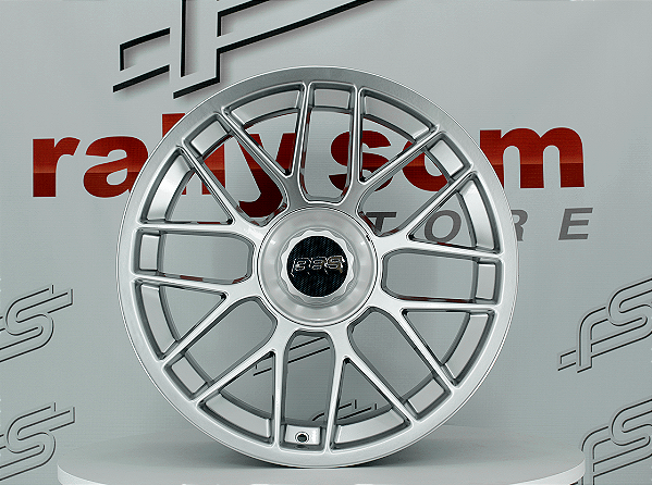 Jogo de Roda BBS Hiper Prata 5x114/120 - 17x8,5 e 17x10 Offset 25 e 20  (Nv)
