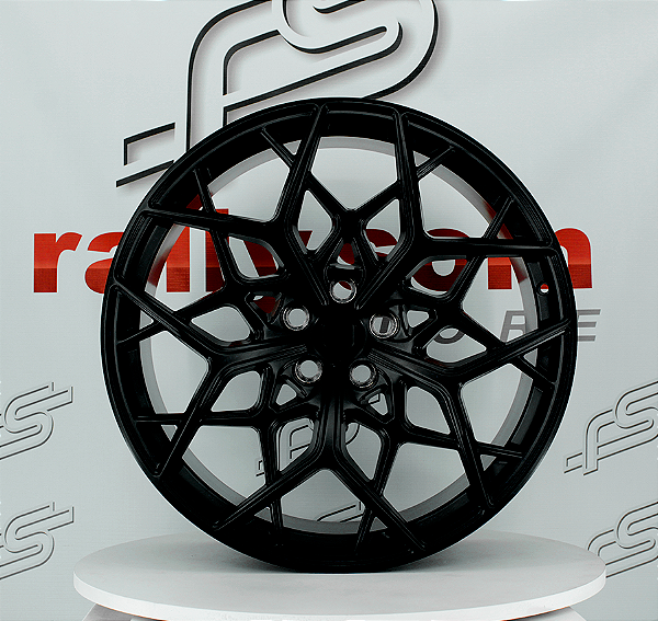 Jogo de Roda Defender Urban Preto Semi-Brilho 5x120 - 22x10 Offset 35 (Nv)