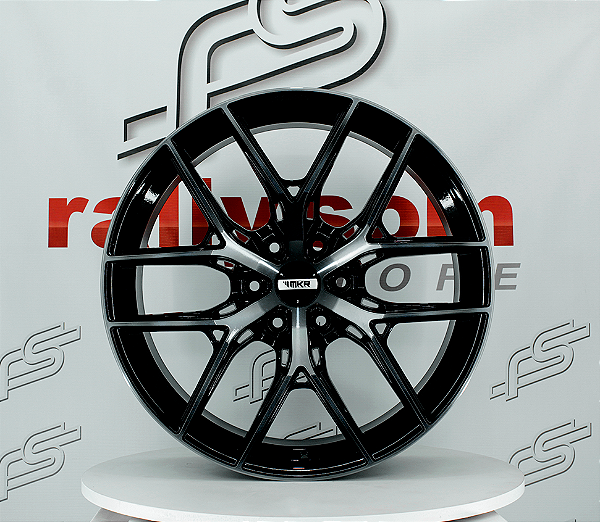 Jogo de Roda M37 Preto Diamantada 6x139 - 22x9 Offset 20 (Nv)