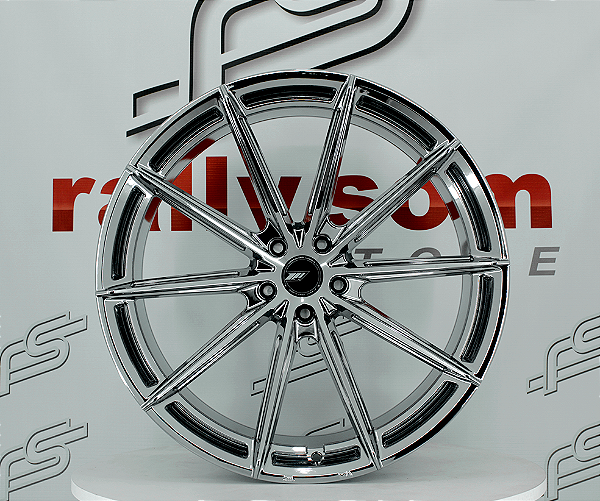 Jogo de Roda 305 Forged Cromo Look 5x112 - 20x10 e 21x11 Offset 12  (Nv)