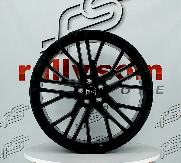 Jogo de Roda Audi Q8 Preto  5x112 - 22X9,5 Offset 26 (Nv)