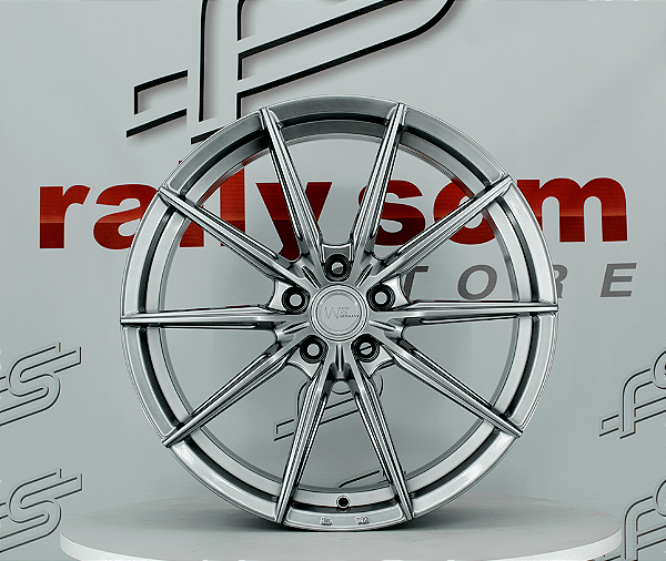 Jogo de Roda  Cromo Look  5X112 - 19x8,5 Offset 38 (Nv)