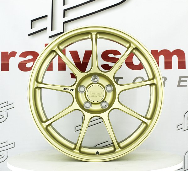 Jogo de Roda GR Wheels Dourada  5X112 - 19x8,5 Offset 42 (Nv)