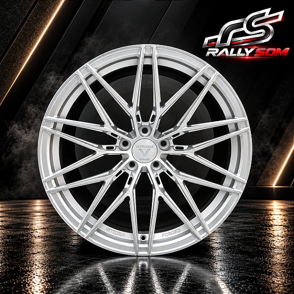 Jogo de Roda Bmw M3 Prata 5x112 - 19x10,5 e 20x11,5 Offset 12 (NV)