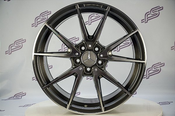 Jogo De Rodas Mercedes AMG GT S Grafite 5x112 - 19x8,5