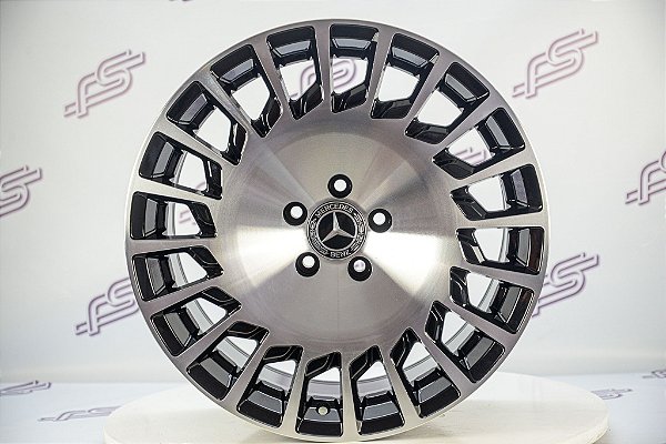 Jogo De Rodas Mercedes Maybach Diamantado 5x112 - 19x8,5 E 19x9,5
