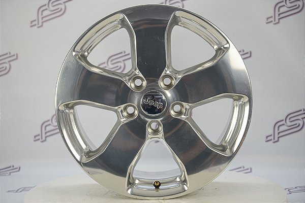Jogo de Rodas Jeep Cherokee Laredo 2012 Original Polido 5x127 - 18x8