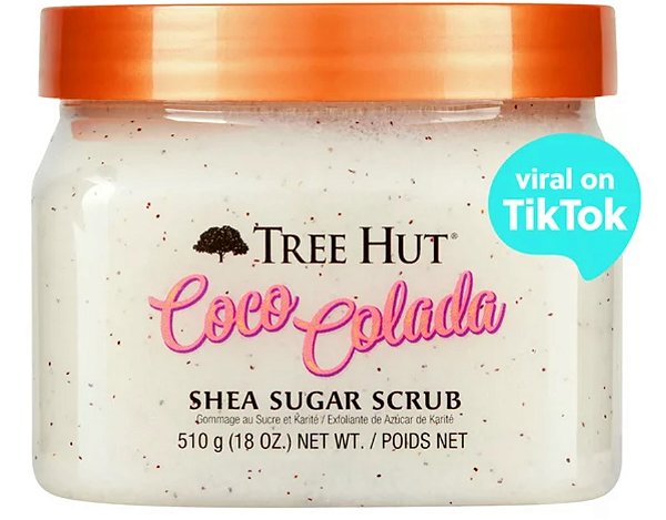 TREE HUT Shea Sugar Exfoliating and Hydrating Body Scrub "COCO COLADA"
