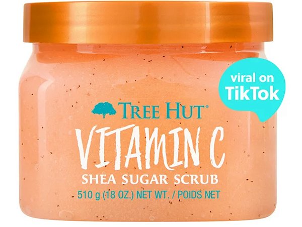 TREE HUT Shea Sugar Exfoliating and Hydrating Body Scrub "VITAMIN C"