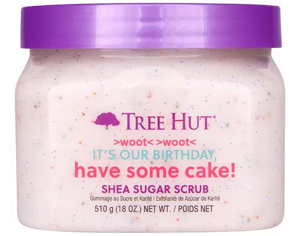 TREE HUT Sugar Exfoliating & Hydrating Body Scrub "CAKE BIRTHDAY"