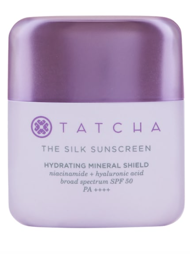 TATCHA Mini The Silk Sunscreen Mineral Broad Spectrum SPF 50 PA++++ with Hyaluronic Acid and Niacinamide