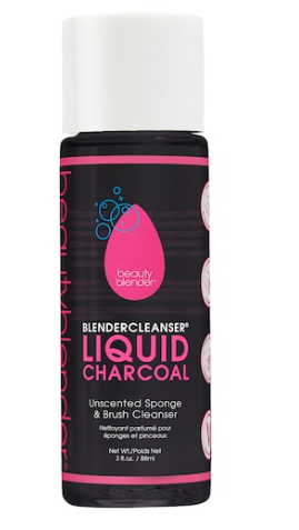 BEAUTYBLENDER Blendercleanser® Liquid Charcoal Unscented Sponge & Brush Cleanser