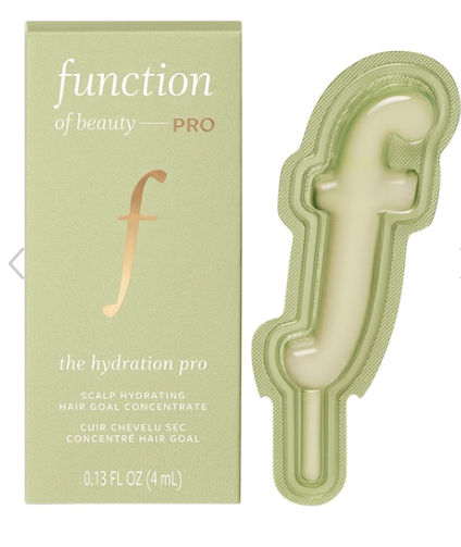 FUNCTION OF BEAUTY PRO The Hydration Pro Dry Scalp Treatment Goal Concentrate Mix-In