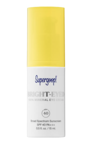 SUPERGOOP! 100% Mineral Bright-Eyed Eye Cream SPF 40