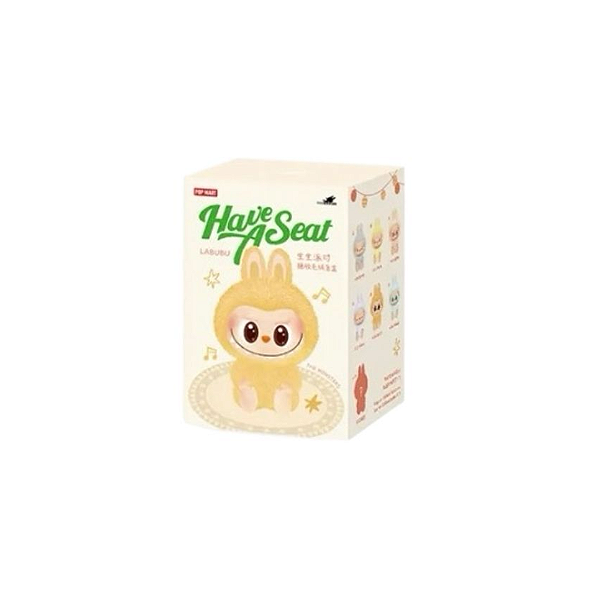 Boneco Labubu Surpresa Original -  Have a Seat - CAIXA COM 1 UNIDADE