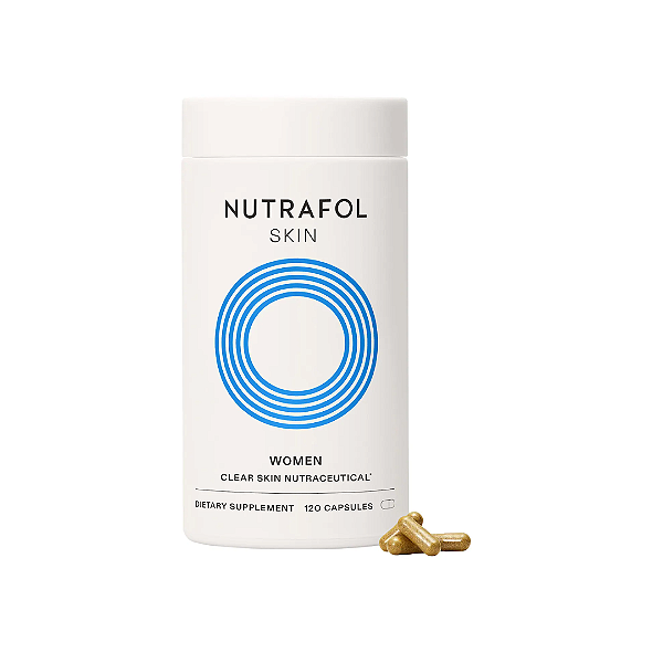 Nutrafol  Clear Skin Physician-formulated Supplement for Acne and Breakouts