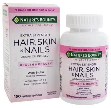 NATURE´S BOUNTY Optimal Solutions Hair Skin & Nails 150cap