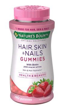 NATURE´S BOUNTY Optimal Solutions Hair, Skin & Nails 140gummies