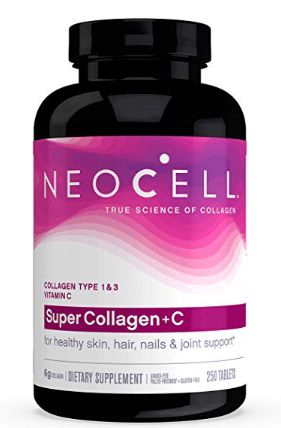 NeoCell Super Collagen + C - 6,000mg Collagen Types 1 & 3 Plus Vitamin C - 250 cap