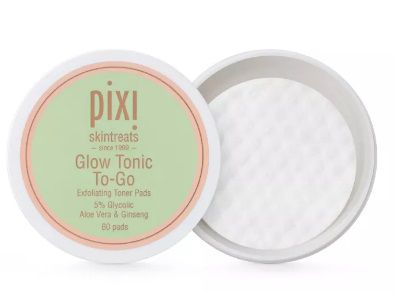 Pixi By Petra Glow Tonic To-Go Exfoliating Toner Pads - 60ct