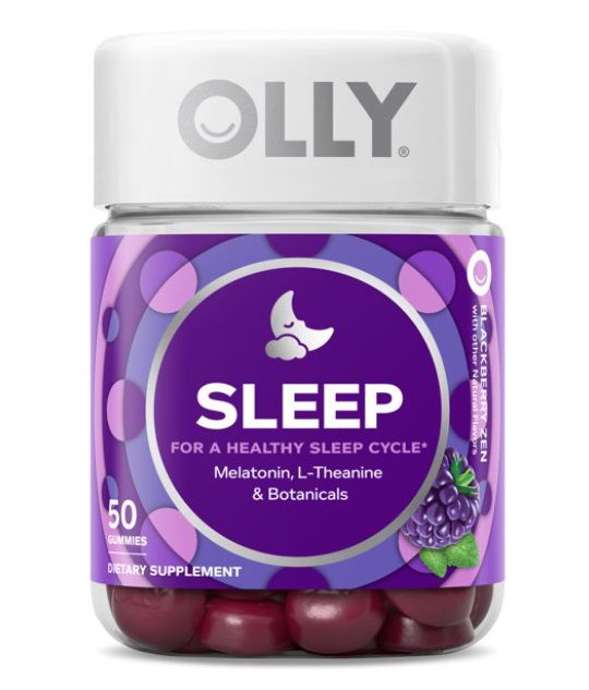 OLLY Sleep Vitamin Gummies with 3mg Melatonin, 50 ct