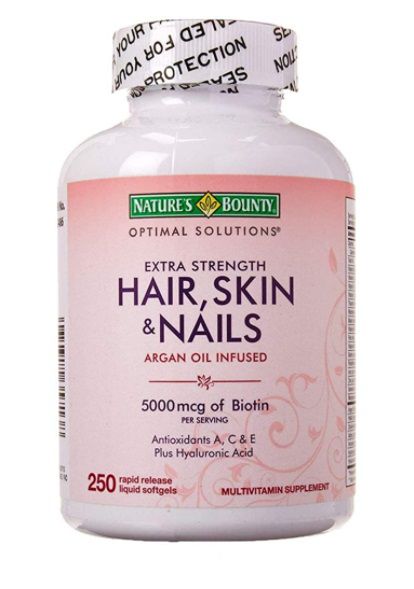 NATURE´S BOUNTY Optimal Solutions Hair Skin & Nails 250cap