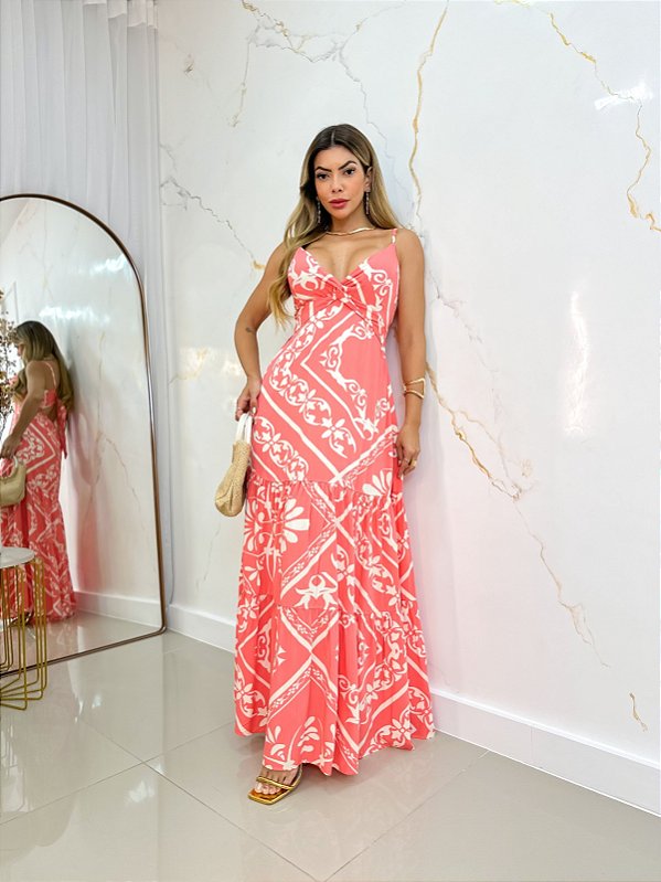 VESTIDO MARIANNE LONGO SALMÃO