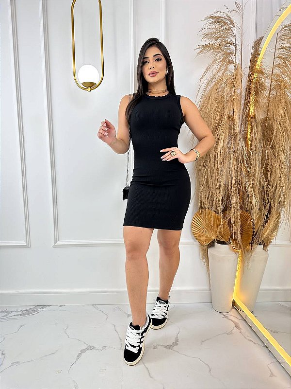Vestido Zarah anaruga preto