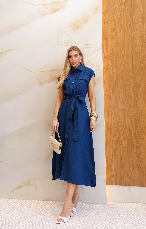 Vestido Alfaiataria Marrant - Modelo Chamise