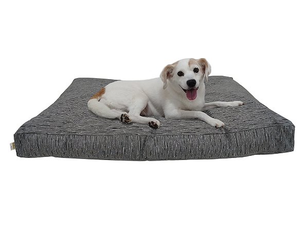 Almofada Futon para Cachorro Cinza