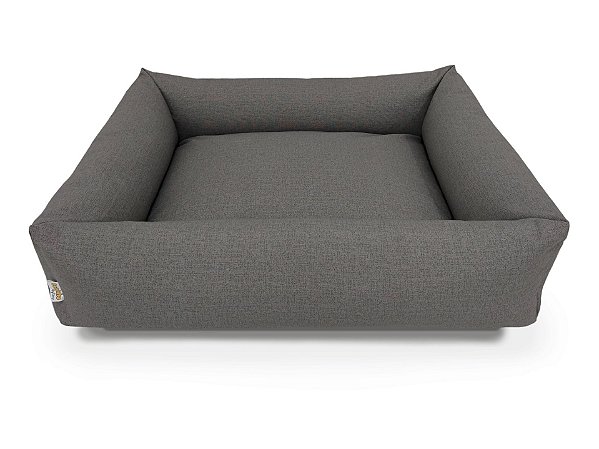 Cama Cachorro Impermeável Acquablock® Cinza Grafite